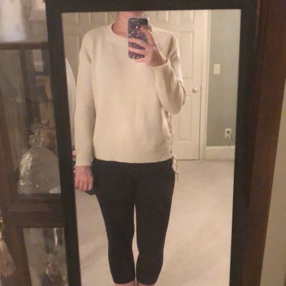 Cream colored sweater